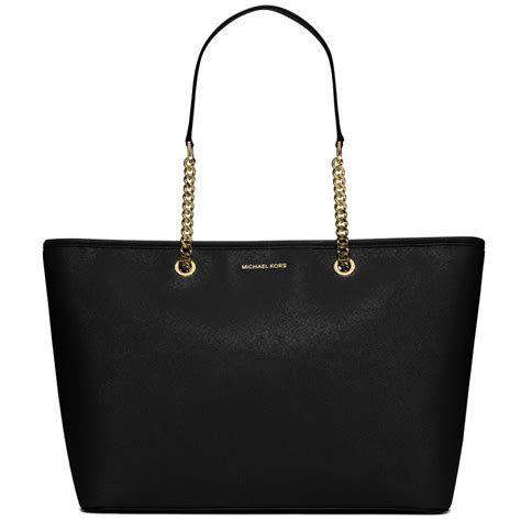 michael kors jet set travel chain top zip multifunction tote|jet set travel large saffiano.